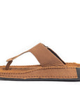 Riviera: Camel Nubuck Thong