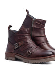 Atlas: Cafe Biker-styled Boots