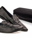 The Traveller: Black Loafer