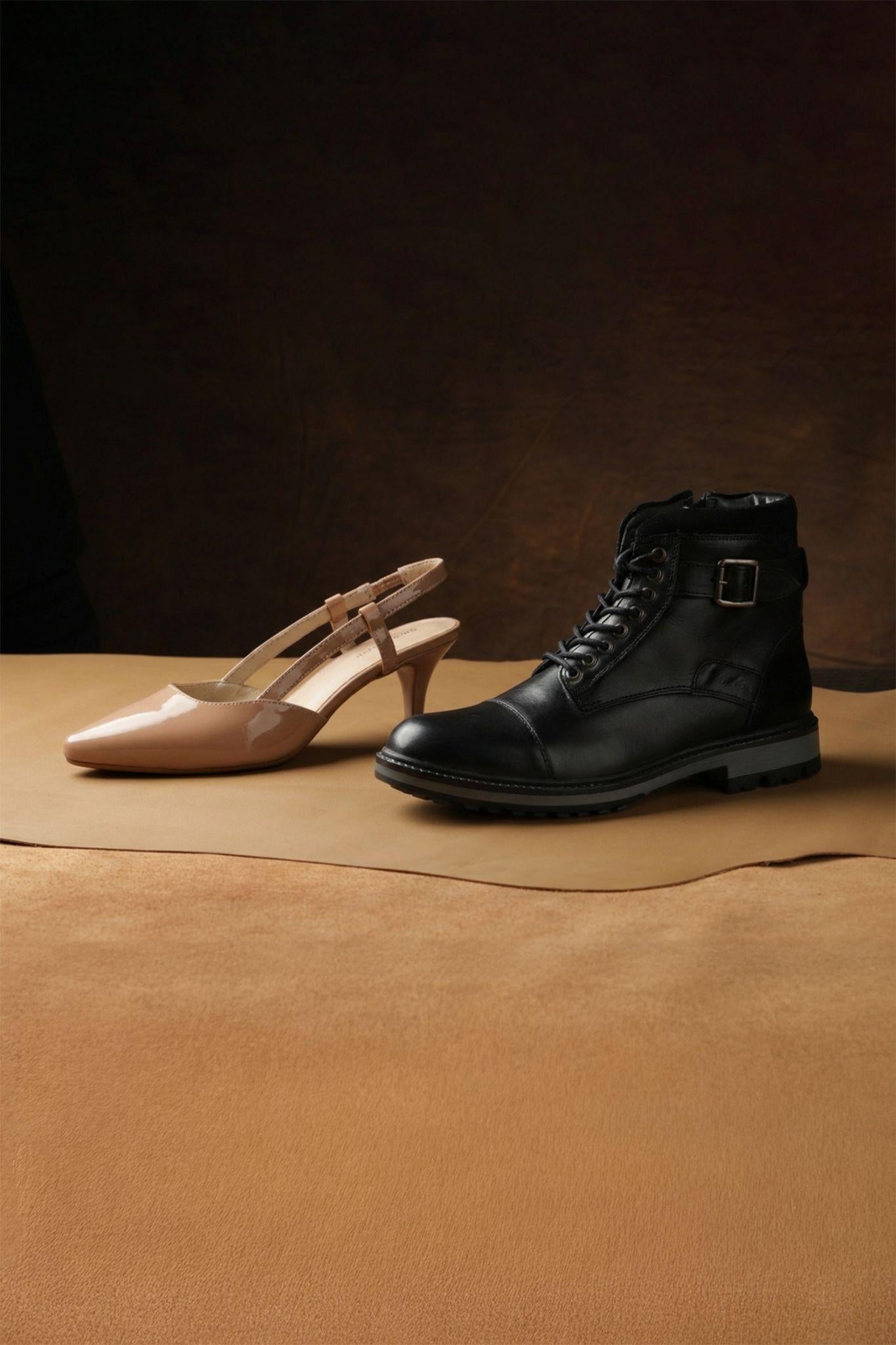 Pierre Cardin Paris leather shoes for men and women