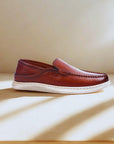Marina Soft-back Cognac Slip-on