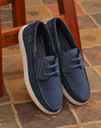 Marina Blue Lace-up