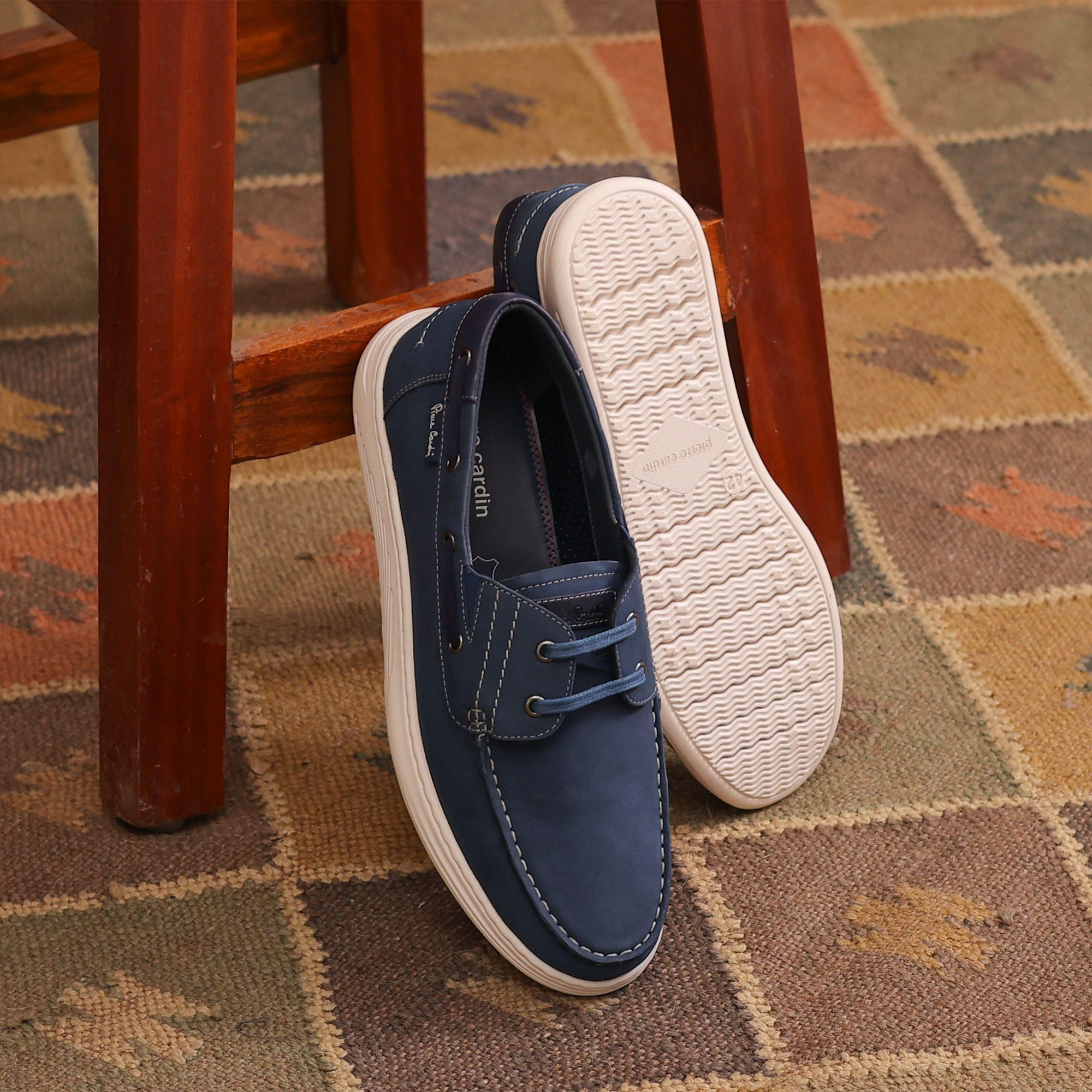 Marina Blue Lace-up