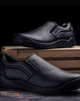 Stride Black Slip-on