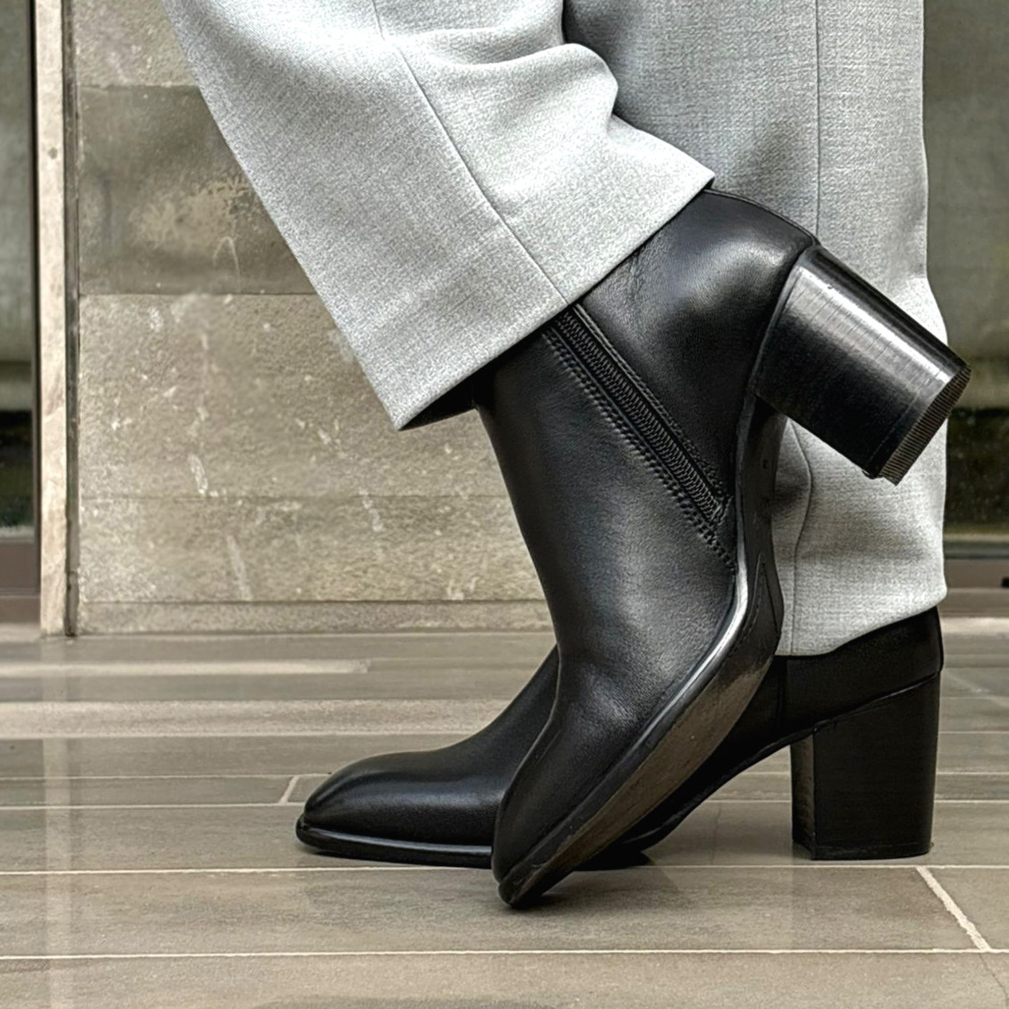 Josephine Black Boot