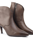 Wilde Brown Stilleto Boot