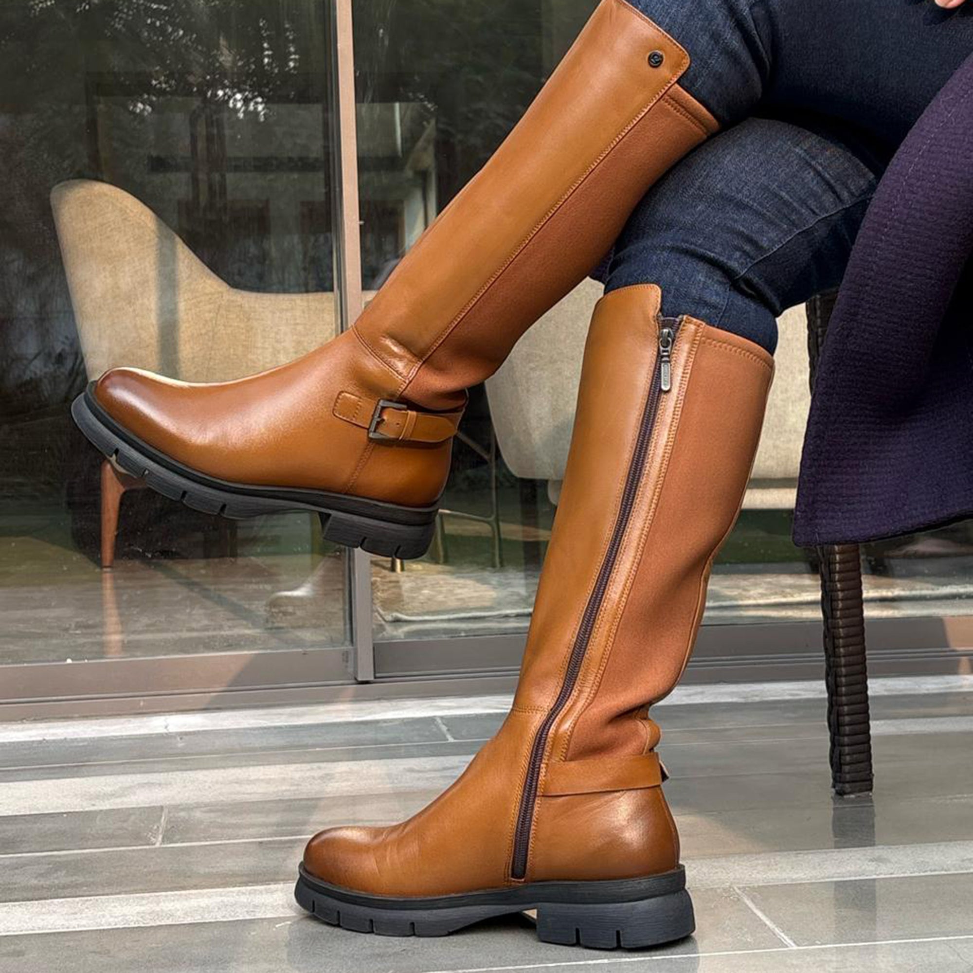 Sloane Modern Tan Boot