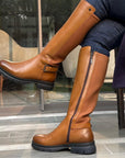 Sloane Modern Tan Boot