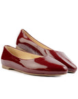 Anne Garnett Patent Leather Ballerina