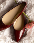 Anne Garnett Patent Leather Ballerina