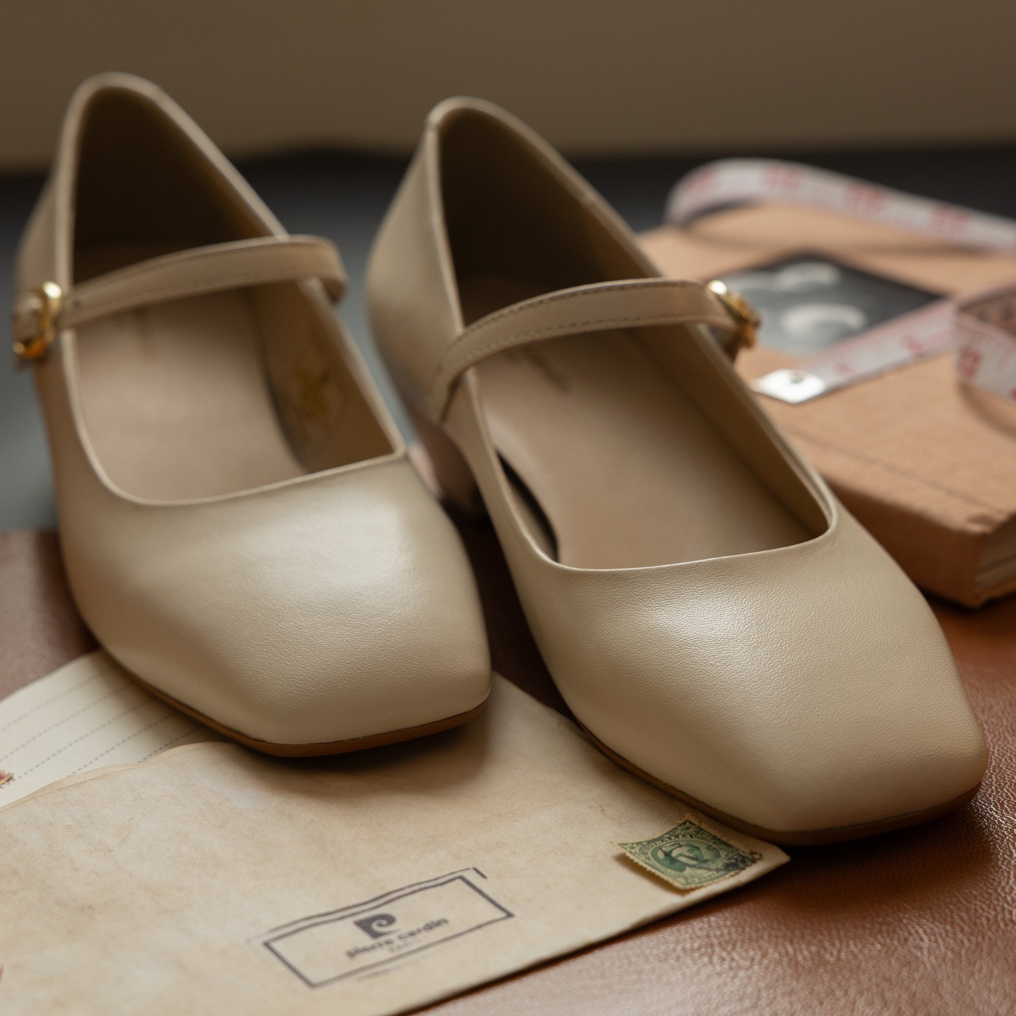 Estelle Ice-white Mary-Janes