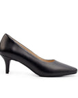 Simone charcoal Soft Leather Pump