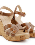 Camille Brown Platform Sandal
