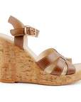 Camille Brown Platform Sandal