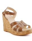 Camille Brown Platform Sandal