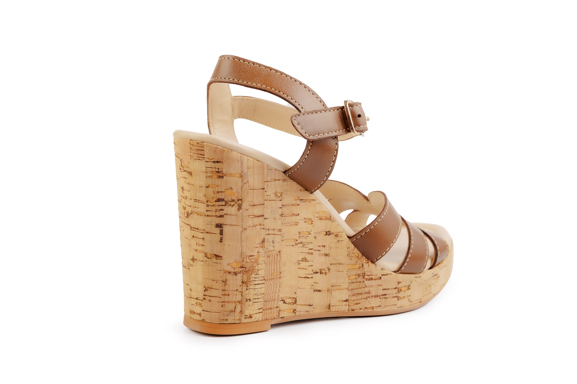 Camille Brown Platform Sandal