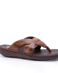 AIRFLEX : Tan Crossover Slipper