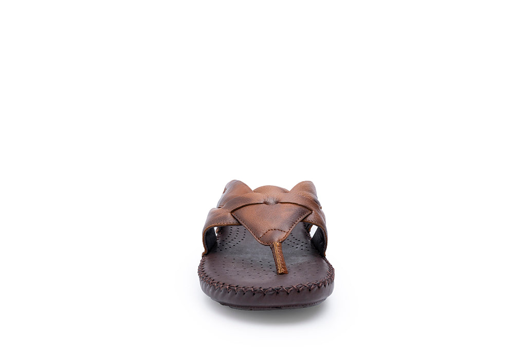 AIRFLEX : Tan Crossover Slipper
