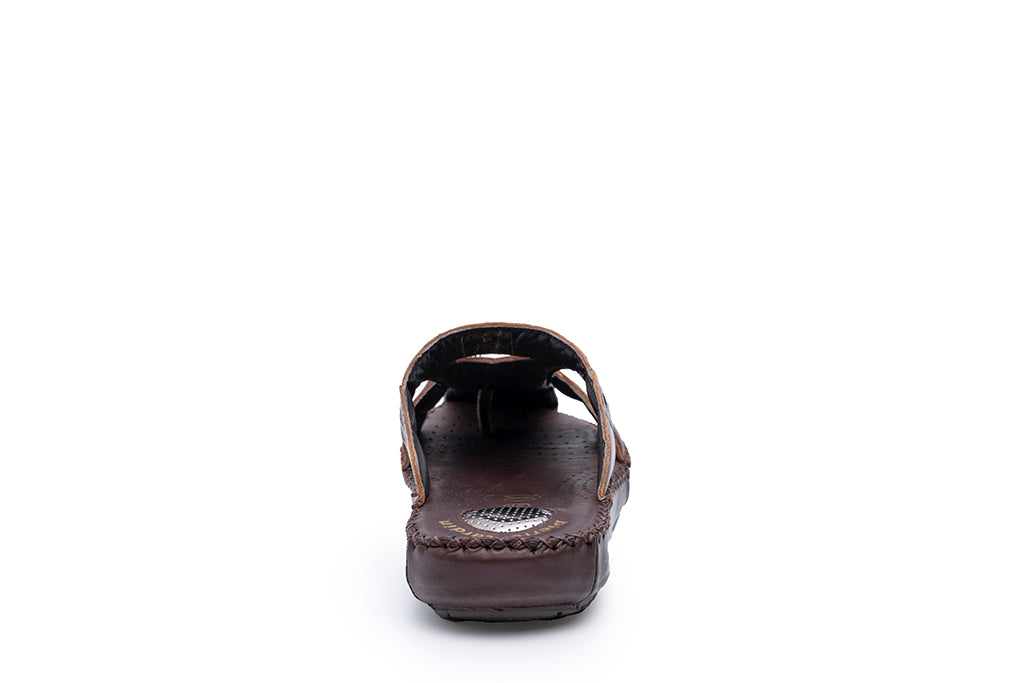 AIRFLEX: Tan Crossover Sandal