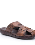 AIRFLEX: Tan Crossover Sandal