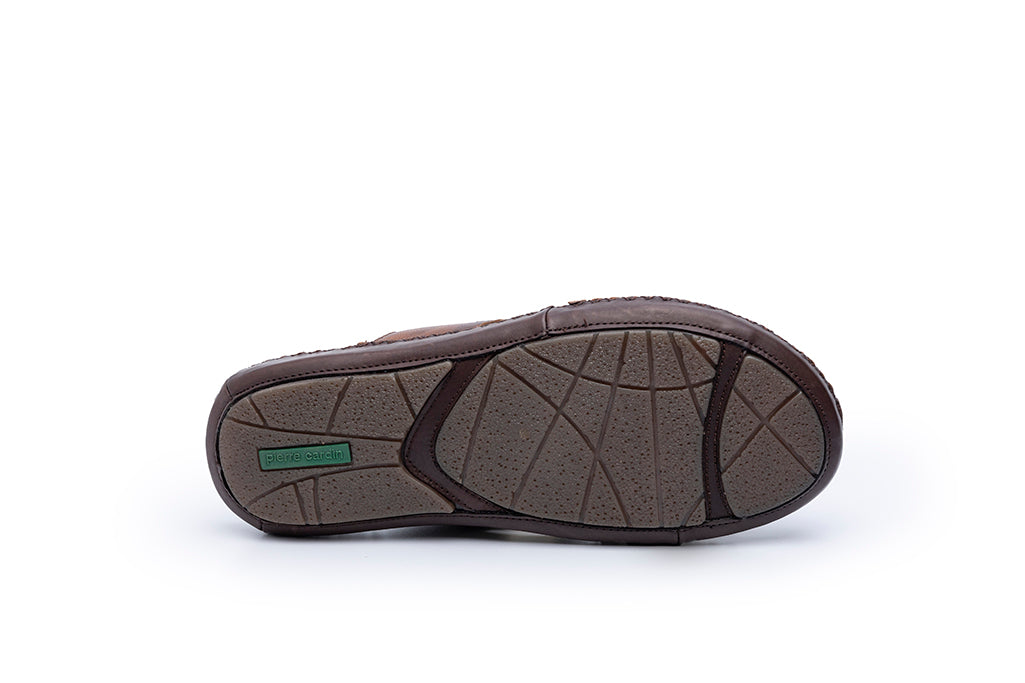 AIRFLEX: Tan Crossover Sandal