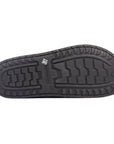 Soul Cloud: Black Adjustable Dual-strap Sandal