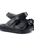 Soul Cloud: Black Adjustable Slipper