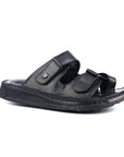 Soul Cloud: Black Adjustable Slipper