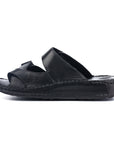 Soul Cloud: Black Adjustable Slipper