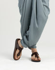 Riviera: Mid-brown Polished Thong