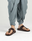 Riviera: Mid-brown Polished Thong
