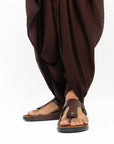 Riviera: Mid-brown Polished Thong