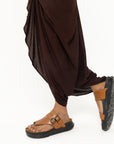 Embrace: Tan Dual-buckle Sandal