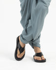Hudson: Casual Black Slipper