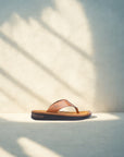 Hudson: Casual Tan Slipper