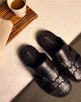 Haven Black Roman Slide