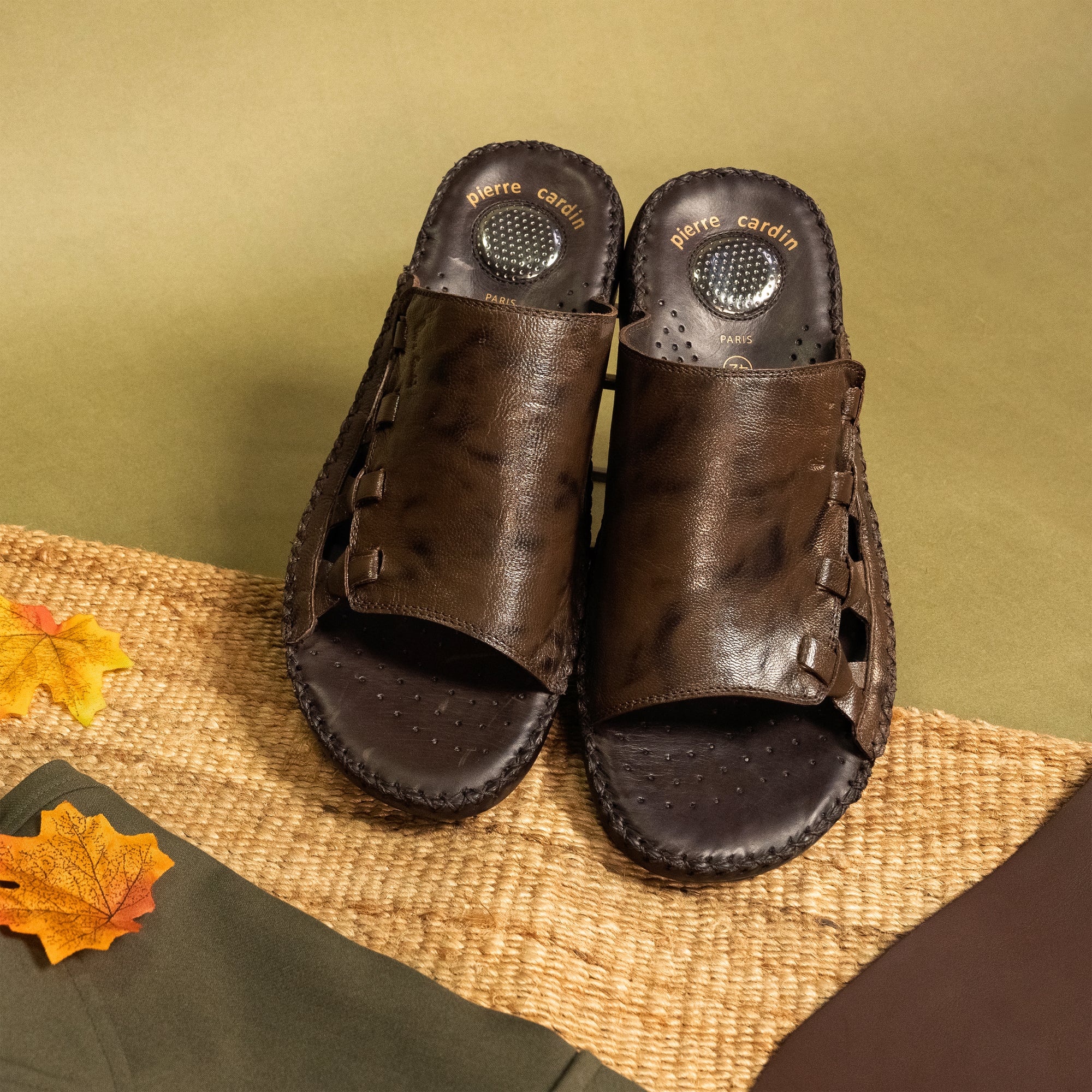 Airflex: Café Woven Vamp Sandal