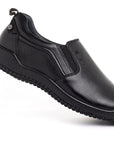 Stride Black Slip-on