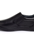 Stride Black Slip-on