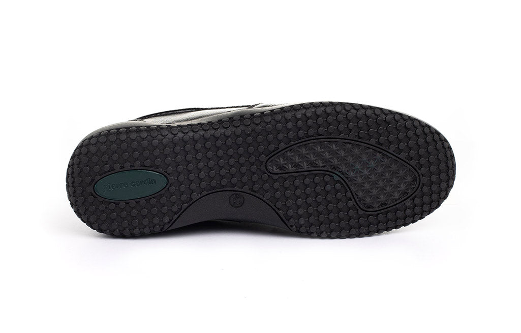 Stride Black Slip-on
