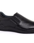 Stride Black Slip-on