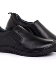 Stride Black Slip-on