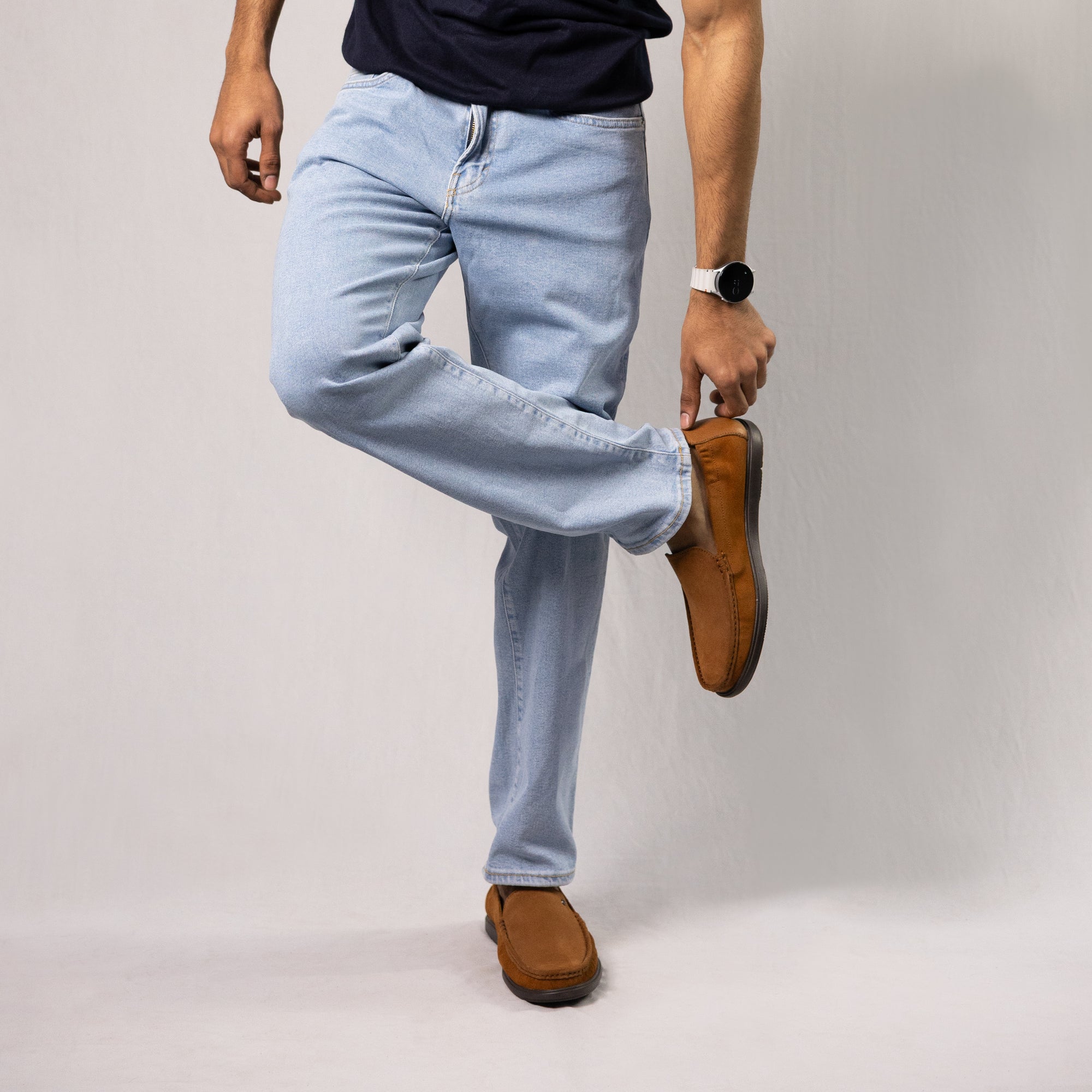 Marseille Camel Suede Loafers