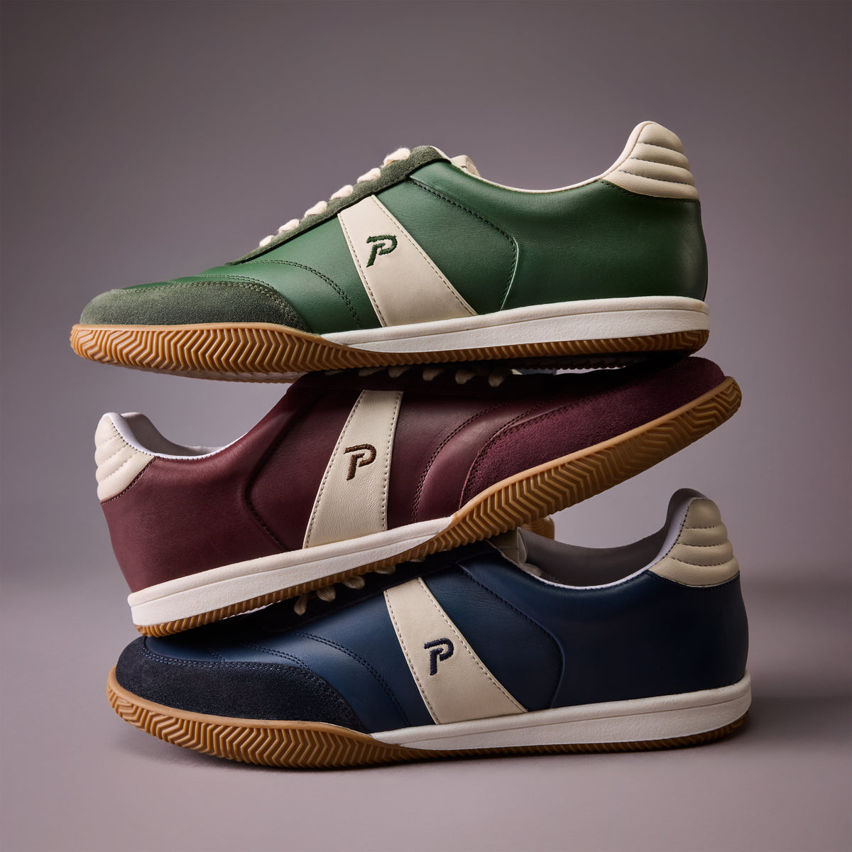 Grandstand Midnight Navy sneaker - lifestyle photograph