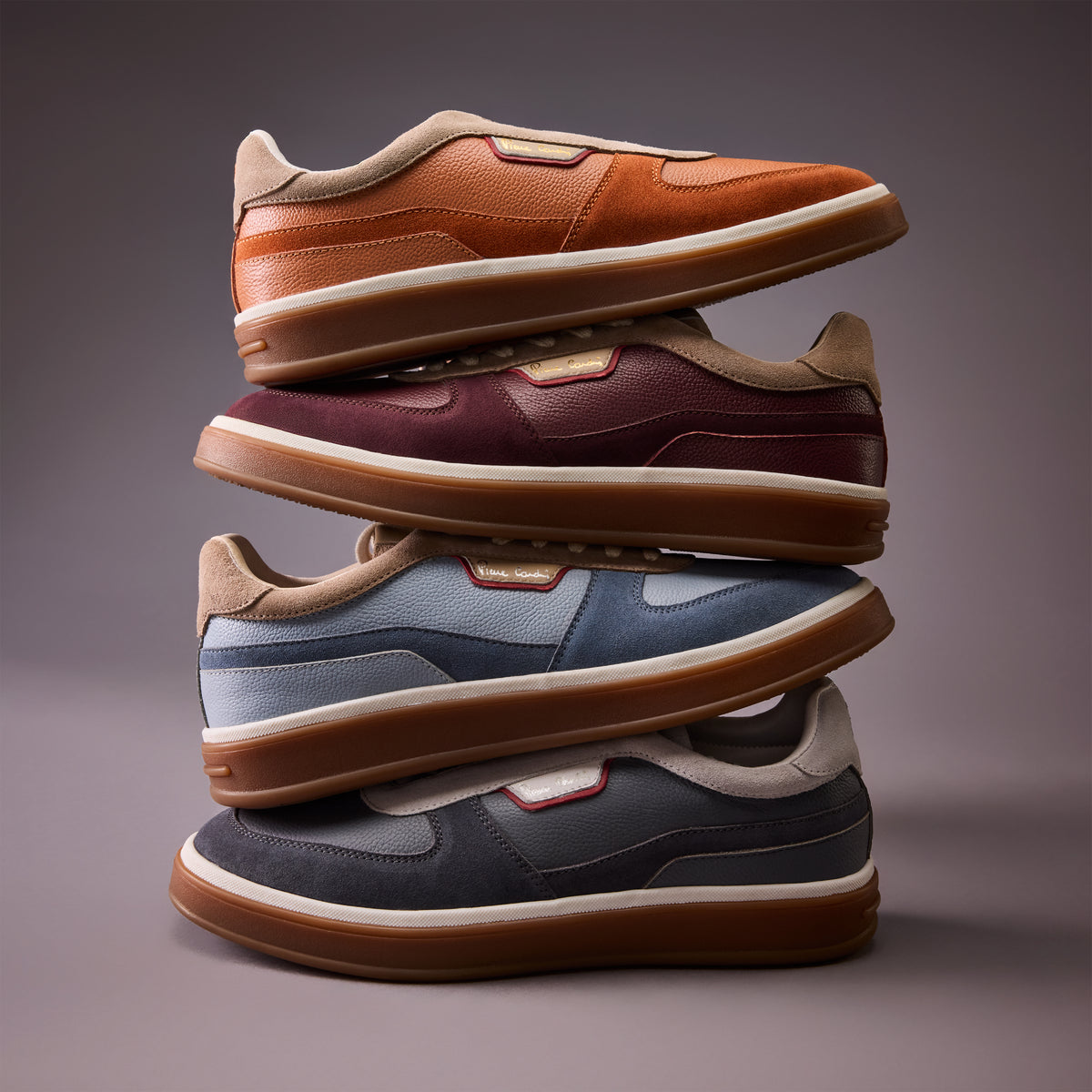 Helios Crimson Dusk sneaker - lifestyle photograph