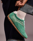 Drift Forest Green sneaker - lifestyle photograph
