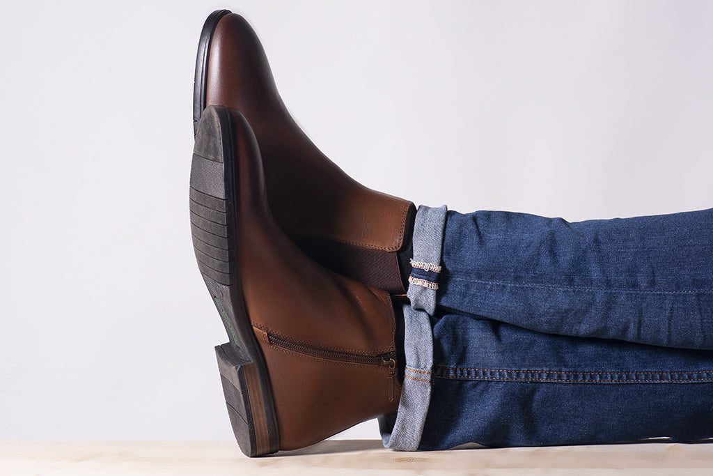 Classic Cognac Chelsea Boot