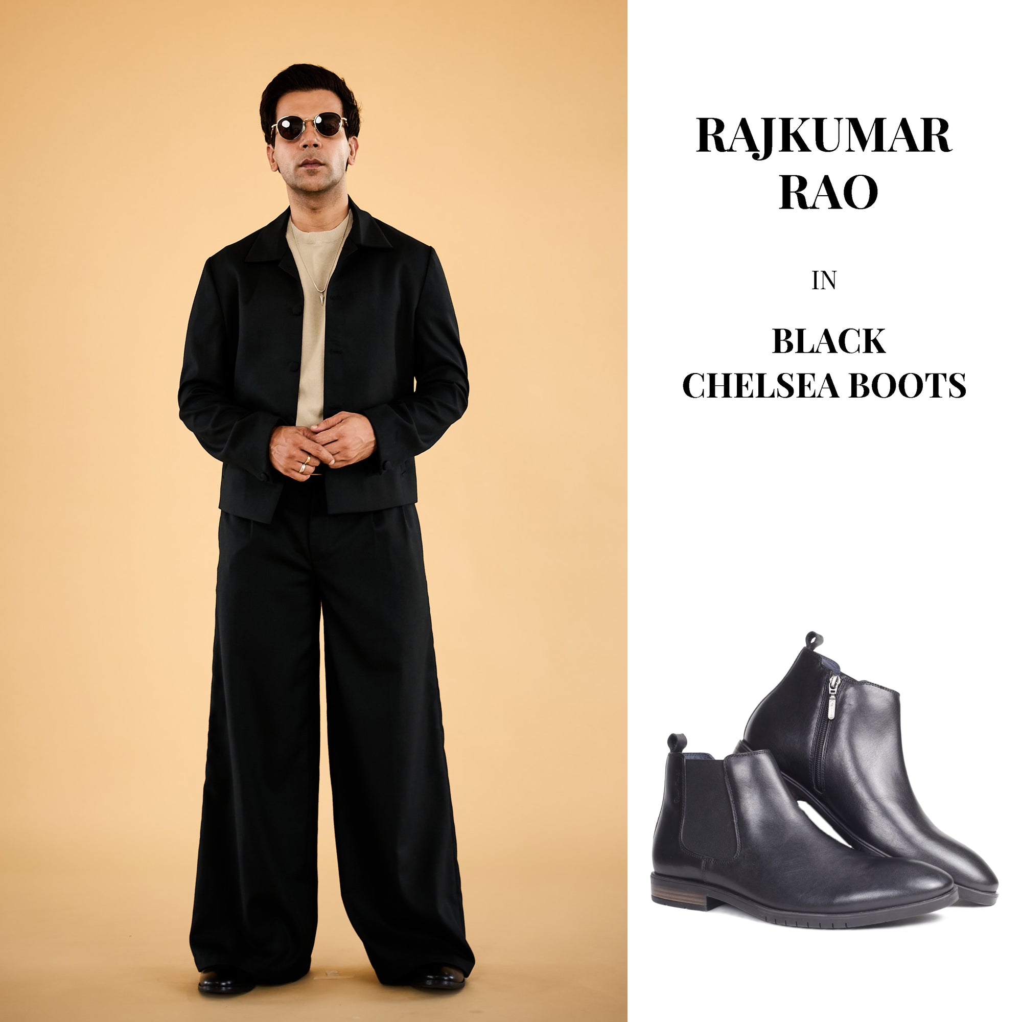 Classic Black Chelsea Boot