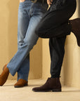 Suede Camel Chelsea Slip-on