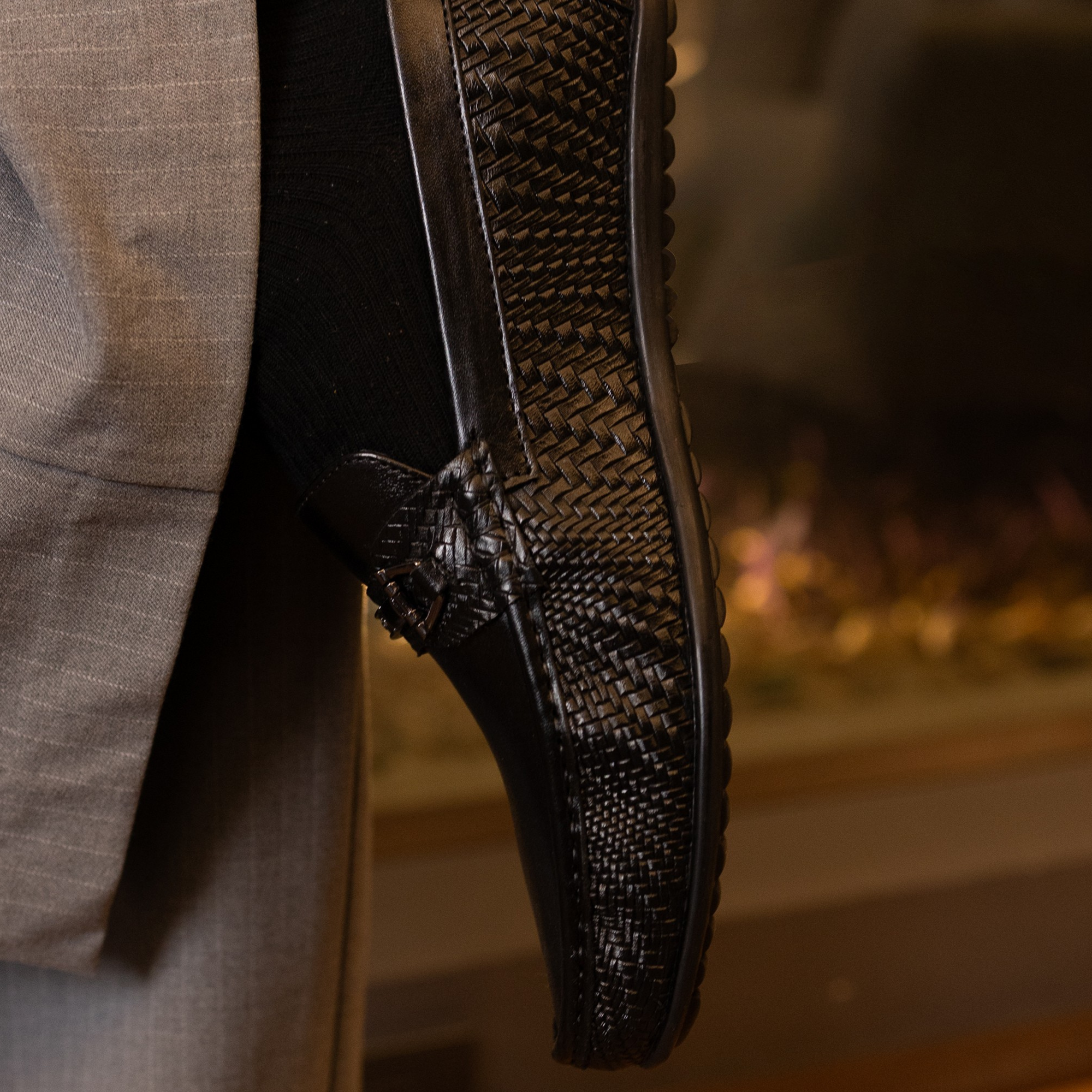 San Marino Black Loafer